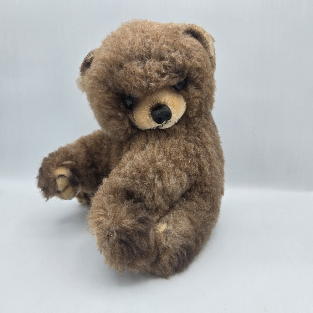 1968 Mid-Century Teddy Bear Plush Kamar Japan Vintage 7.5"
